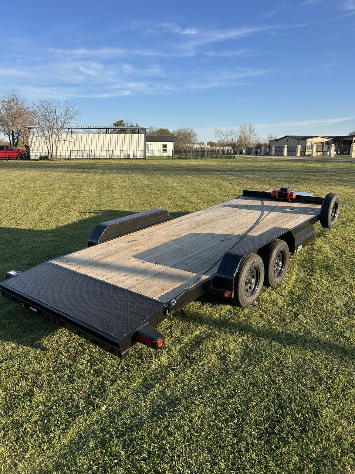 7x18 car hauler trailer for rent in Seagoville, TX