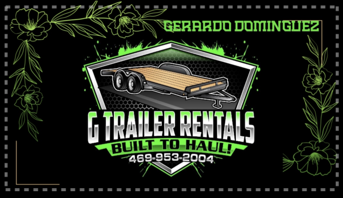G Trailer Rentals logo